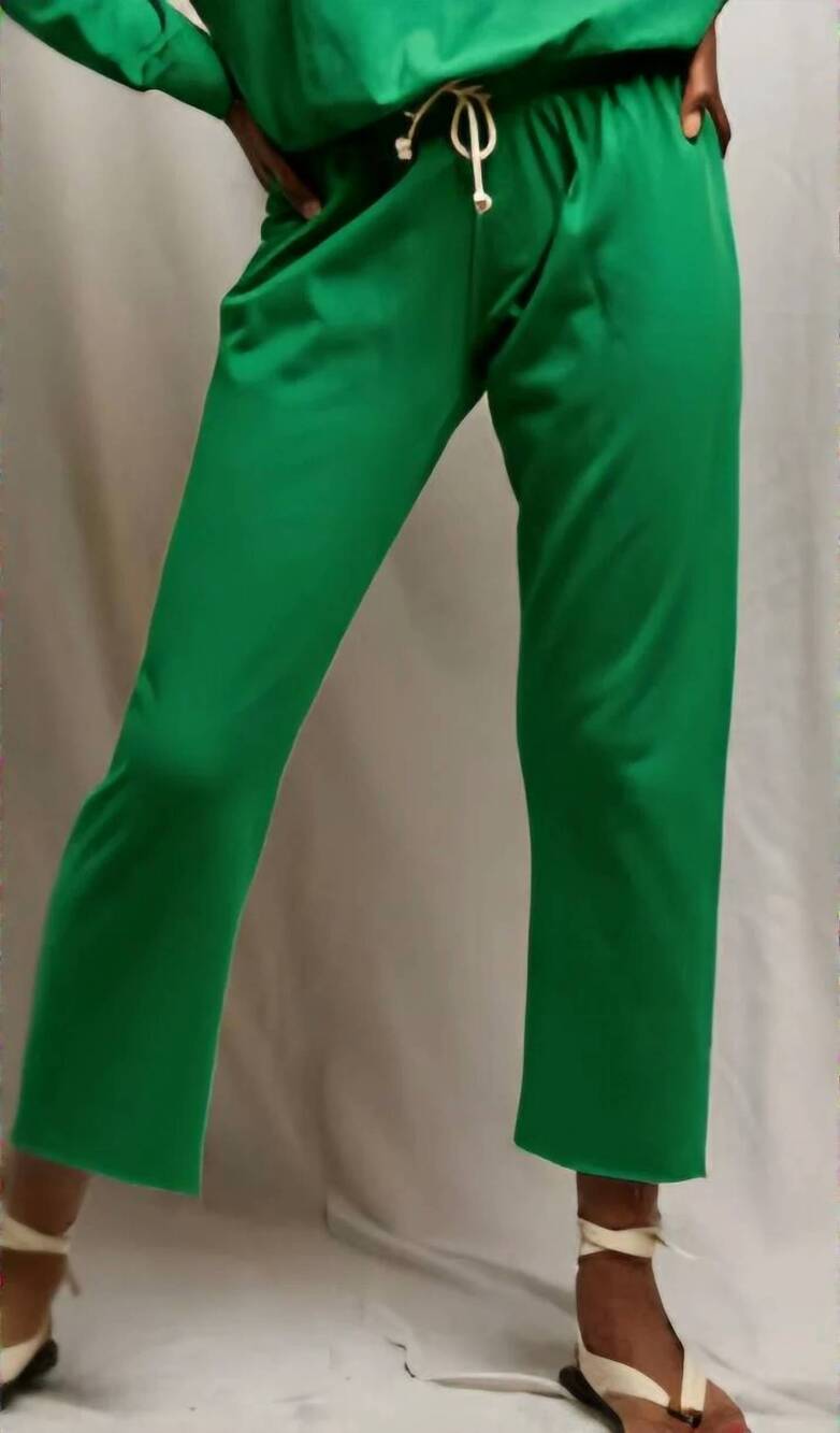 NEW PERFECTWHITETEE jamaica beach fleece pant in grass